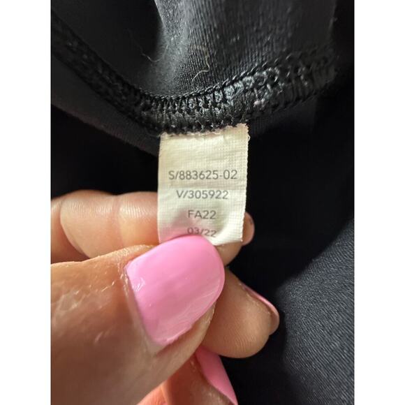 Athleta Transcend Slim Pant 32" Nylon Stretch Black Womens Medium - Picture 10 of 10